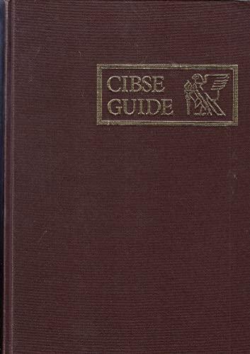 Cibse Guide B: Installation and Equipment Data