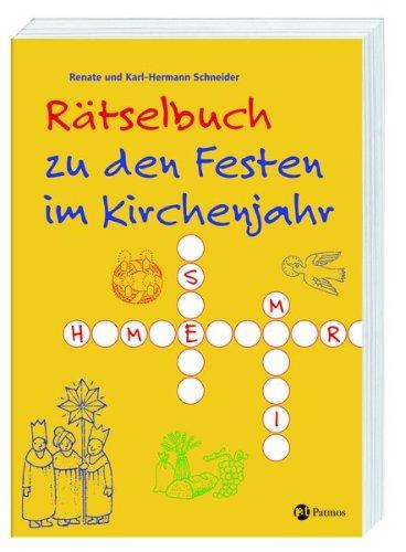 Rätselbuch zu den Festen im Kirchenjahr