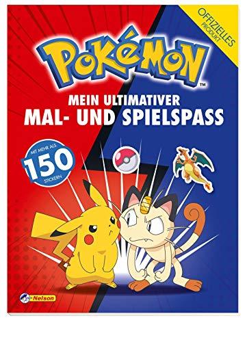 Pokémon: Mein ultimativer Spiel- und Malspaß: Mit mehr als 150 Stickern!