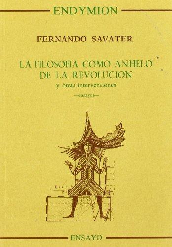 La filosofía como anhelo de la revolución