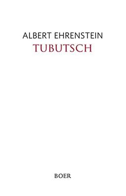 Tubutsch: Illustrationen von Oskar Kokoschka