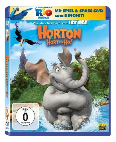 Horton hört ein Hu!  (+ Rio Activity Disc) [Blu-ray]