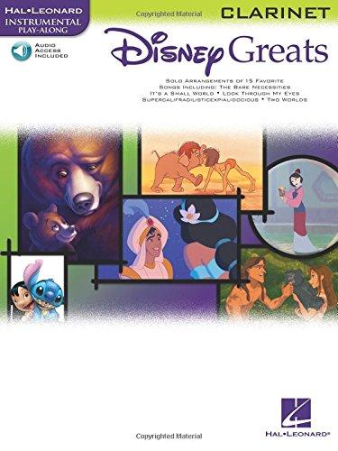 Disney Greats Clarinet Book/Cd Playalong: Sammelband, CD für Klarinette (Hal Leonard Instrumental Play-Along)