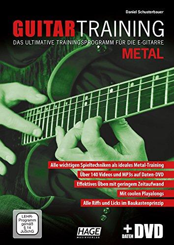 Guitar Training Metal (mit Daten-DVD): Das ultimative Trainingsprogramm für die E-Gitarre