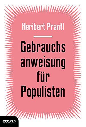 Gebrauchsanweisung für Populisten