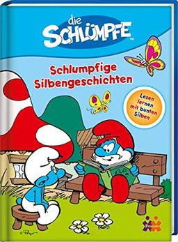 Die Schlümpfe - Schlumpfige Silbengeschichten - Lesetexte mit farbiger Silbenmarkierung (Ich lese vor und du liest mit!)