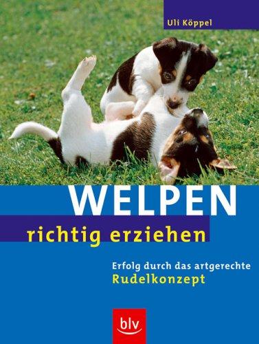 Welpen richtig erziehen. Erfolg durch das artgerechte Rudelkonzept