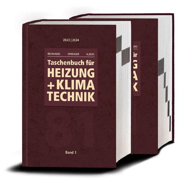 Recknagel - Taschenbuch für Heizung und Klimatechnik 81. Ausgabe 2023/2024 - Premiumversion inkl. eBook: einschließlich Trinkwasser- und Kältetechnik sowie Energiekonzepte