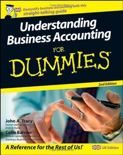 Understanding Business Accounting For Dummies: UK Edition