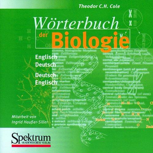 Wörterbuch der Biologie. CD- ROM für Windows 3.1/95