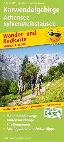 Karwendelgebirge, Achensee, Sylvensteinstausee: Wander- und Radkarte mit Ausflugszielen & Freizeittipps, wetterfest, reißfest, abwischbar, GPS-genau. 1:35000 (Wander- und Radkarte / WuRK)