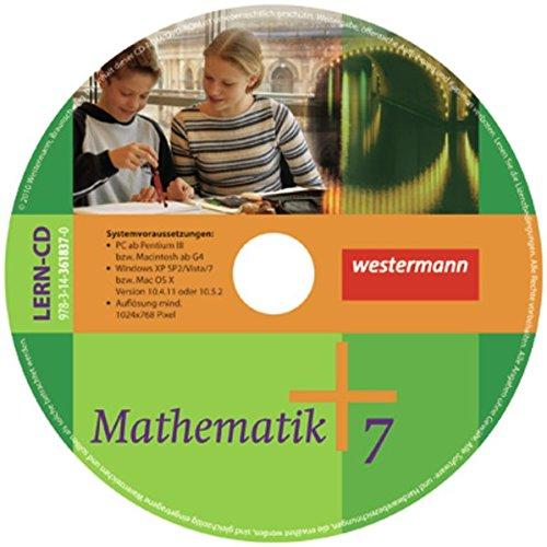 Mathematik - Allgemeine Ausgabe 2006 für die Sekundarstufe I: CD-ROM zum Schülerband 7