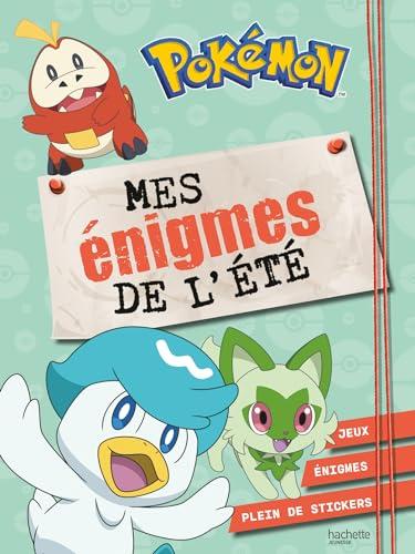 Pokémon : mes énigmes de l'été : jeux, énigmes, plein de stickers