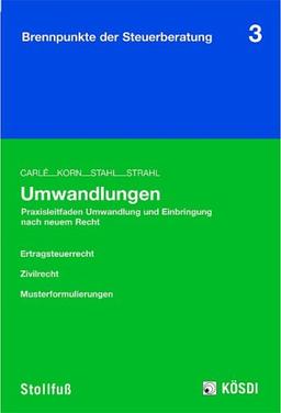 Umwandlungen: Praxisleitfaden Umwandlung und Einbringung nach neuem Recht