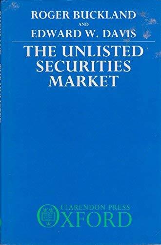 The Unlisted Securities Market