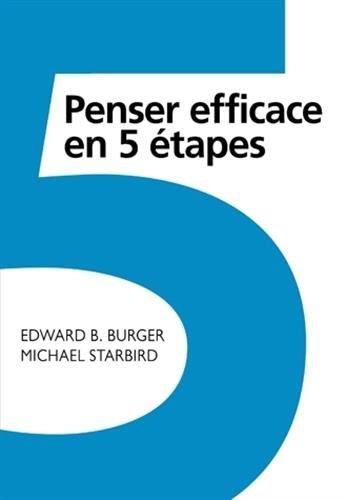 Penser efficace en 5 étapes