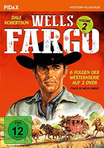 Wells Fargo, Vol. 2 / Weitere 6 Folgen der legendären Westernserie mit Dale Robertson (Pidax Western-Klassiker) [2 DVDs]