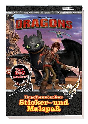 Dragons: Drachenstarker Sticker- und Malspaß: über 500 Sticker