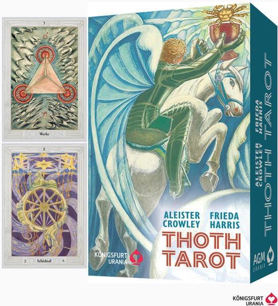 Aleister Crowley Thoth Tarot Pocket DE: 78 Karten mit Anleitung