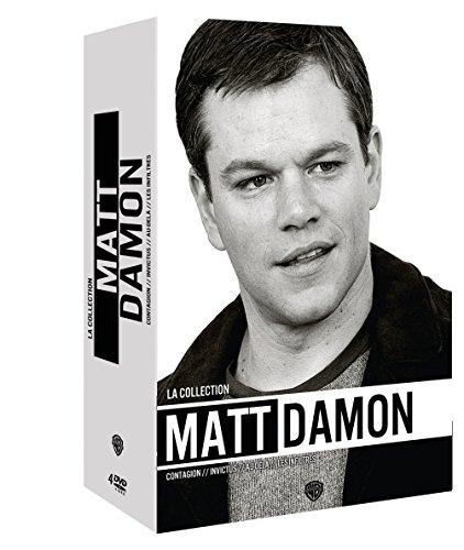 Coffret matt damon : invictus ; au-delà ; les infiltres ; contagion [FR Import]