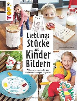 Lieblingsstücke aus Kinderbildern: Alltagsgegenstände, von Kinderzeichnungen inspiriert