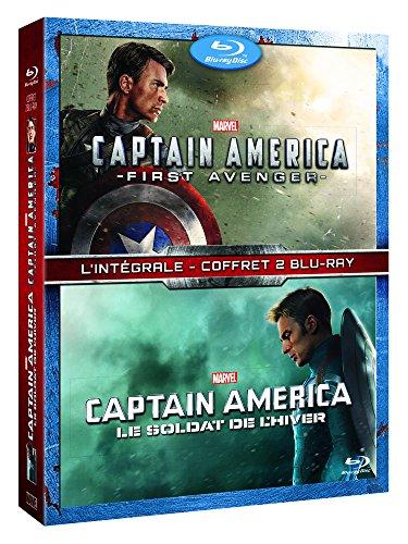 Coffret captain america : captain america; captain america, le soldat de l'hiver [Blu-ray] [FR Import]