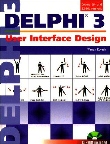 Delphi 3: User Interface Design with CDROM