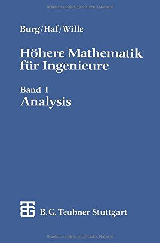 Höhere Mathematik für Ingenieure Bd. 1: Analysis