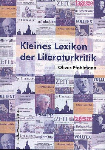 Kleines Lexikon der Literaturkritik