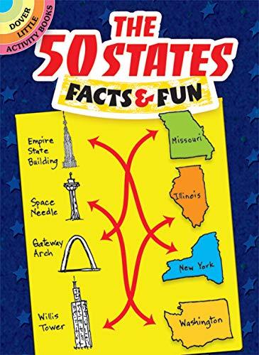 The 50 States Facts & Fun (Dover Little Activity Books)