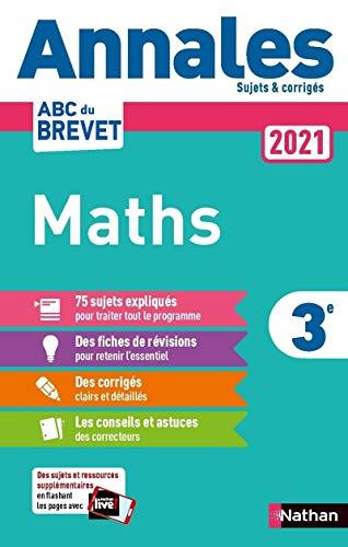 Maths 3e : annales 2021