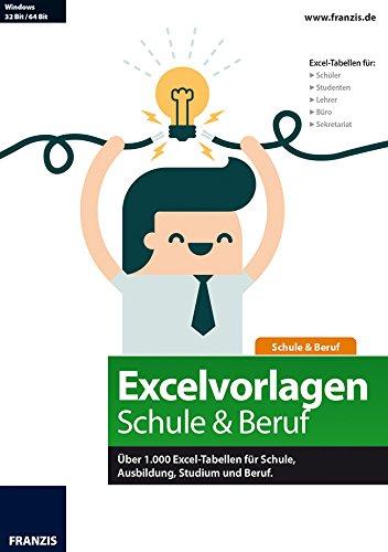 Franzis Verlag Excelvorlagen Schule & Beruf