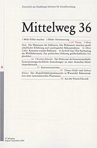 Das Phänomen der Exklusion: Mittelweg 36, Zeitschrift des Hamburger Instituts für Sozialforschung, Heft 4/2004