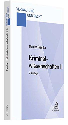 Kriminalwissenschaften II: Hauptstudium 1