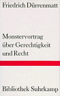 Monstervortrag über Gerechtigkeit und Recht