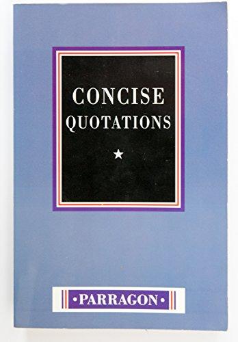 Concise Quotations