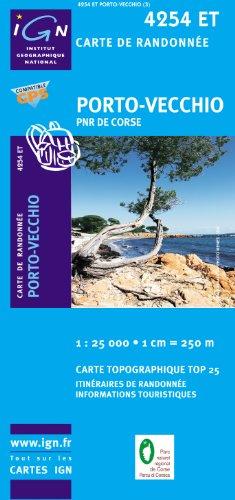 Korsika Porto-Vecchio - Parque National de la Corse 1 : 25 000