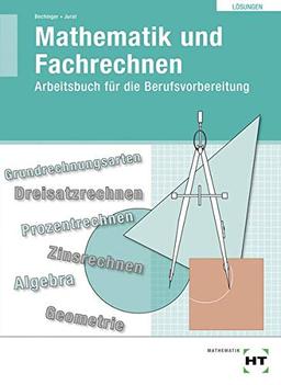 Übungsbuch mit eingetragenen Lösungen Mathematik und Fachrechnen