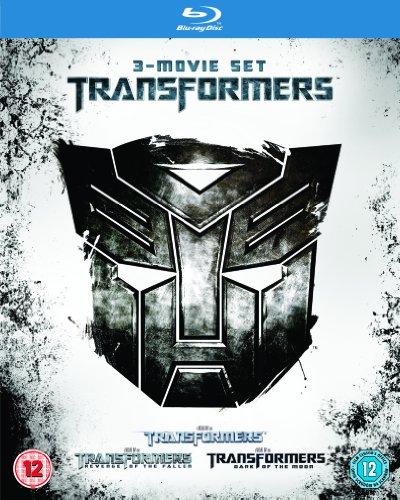 Transformers 1-3 Blu-Ray im Schuber, 3-Movie Set Transformers (UK-Import mit deutschem Ton) Uncut, Regionfree