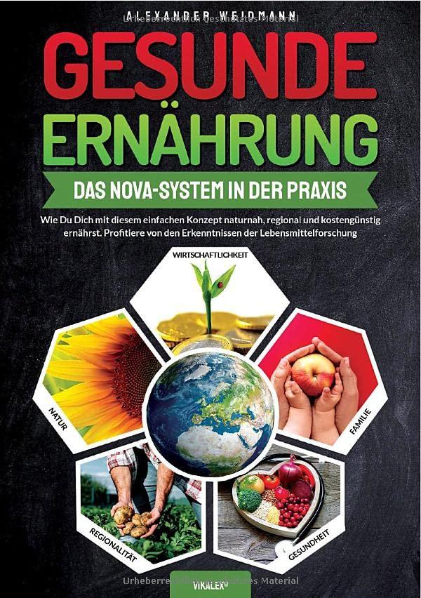 Gesunde Ernährung – Das Nova-System in der Praxis: Wie Du Dich mit diesem einfachen Konzept naturnah, regional und kostengünstig ernährst.