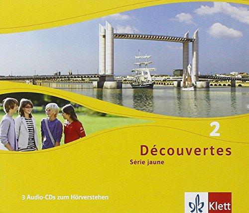 Découvertes / Dreifach-Audio-CD für Schüler und Lehrer: Série jaune (ab Klasse 6)