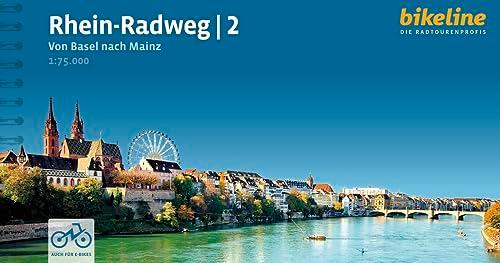 Rhein-Radweg / Rhein-Radweg Teil 2: Von Basel nach Mainz, 1:75:000, 381 km, GPS-Tracks Download, LiveUpdate