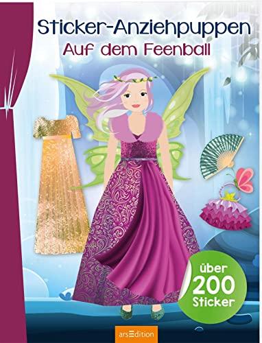 Sticker-Anziehpuppen Auf dem Feenball: Über 200 Sticker | Coole Styles für Modefans ab 5 Jahren