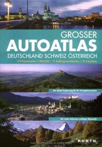 Großer Autoatlas Deutschland, Schweiz, Österreich