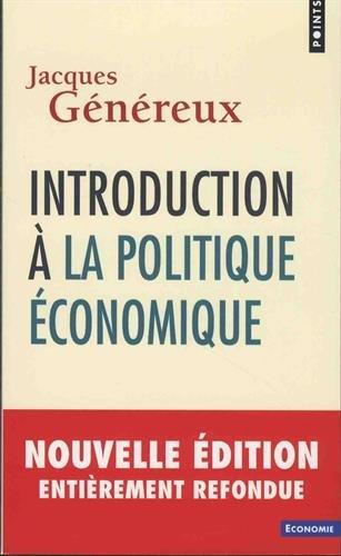 Introduction à la politique économique