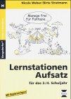 Lernstationen Aufsatz für das 3./4. Schuljahr. (Lernmaterialien)