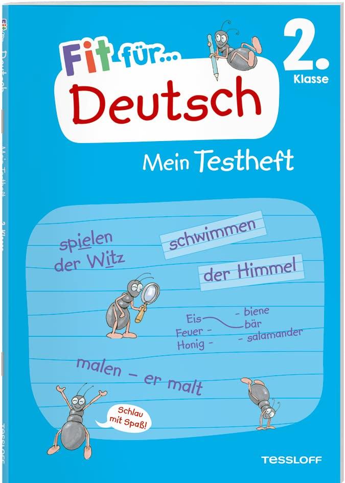 Fit für Deutsch 2. Klasse. Mein Testheft: Wissen testen in Rechtschreibung und Grammatik (Fit für die Schule Mein Testheft)