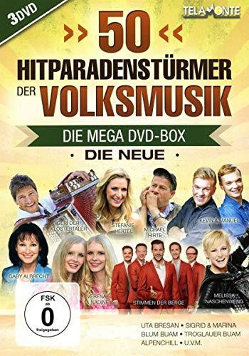 50 Hitparaden-Stürmer der Volksmusik-die Neue [3 DVDs]