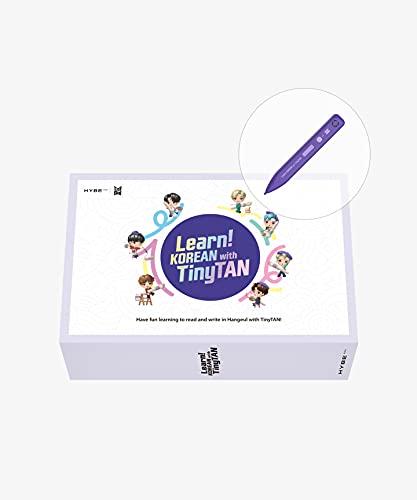 Learn! KOREAN With TinyTAN | 2-Book-Set | With Motipen | Korean Learning for Beginners With BTS Voices | Korean Keyboard Stickers | Flash Cards: Set ... / Poster / Klebeband / Tastaturaufkleber