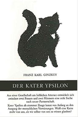 Der Kater Ypsilon (Bücher der Waage)